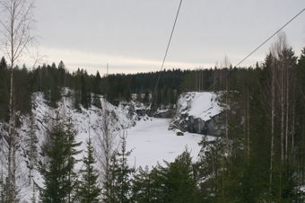 Zipline over the lake